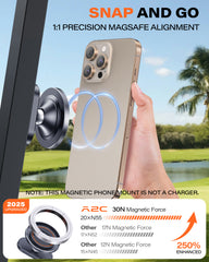 A2C M40S+ Golf-Magnethandyhalterung