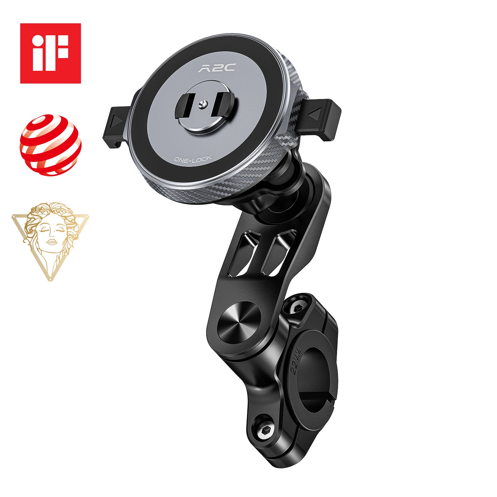 A2C One-Lock Ultra Bicycle Phone Mount A2C