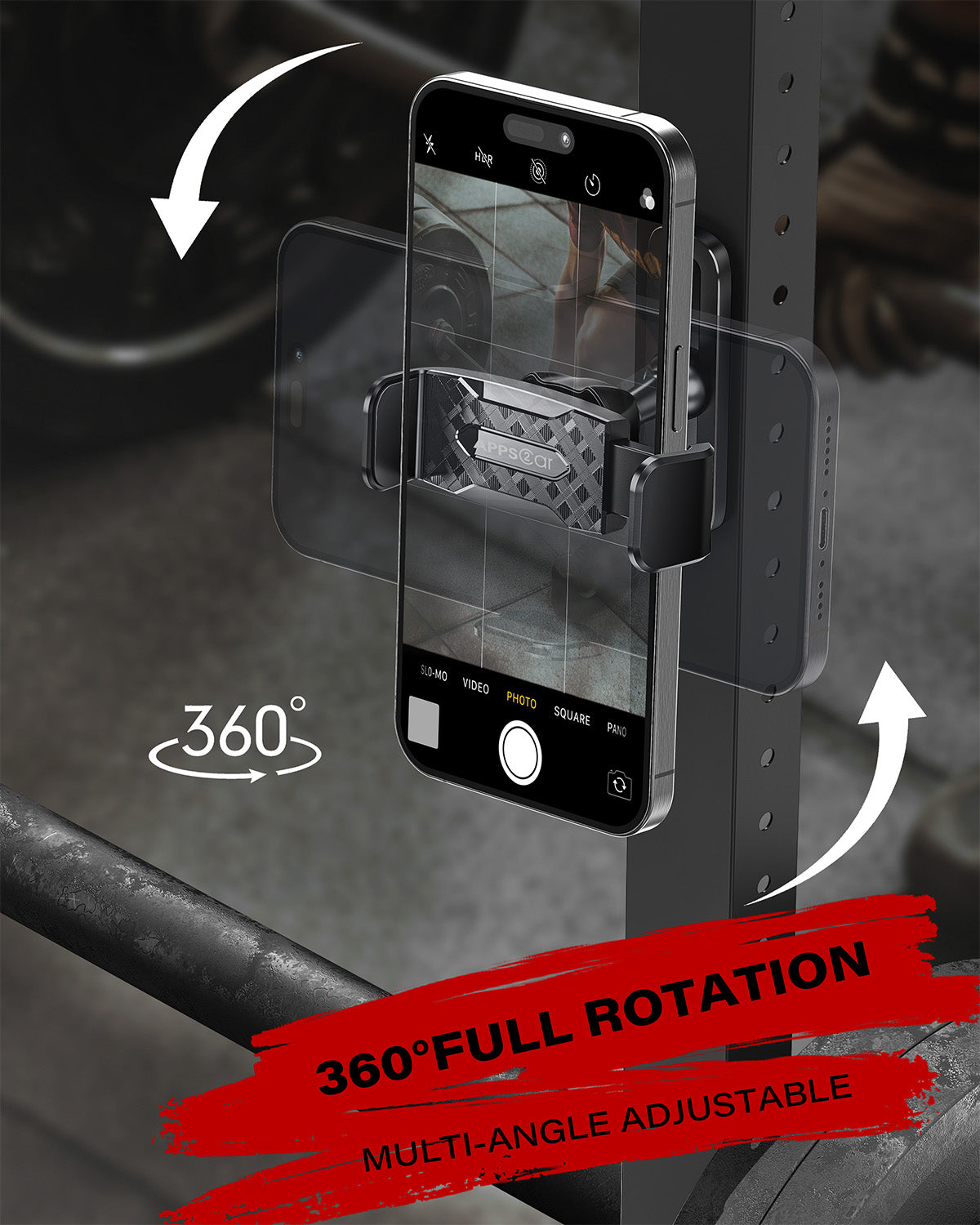 Gym Magnetic Phone Holder A2C