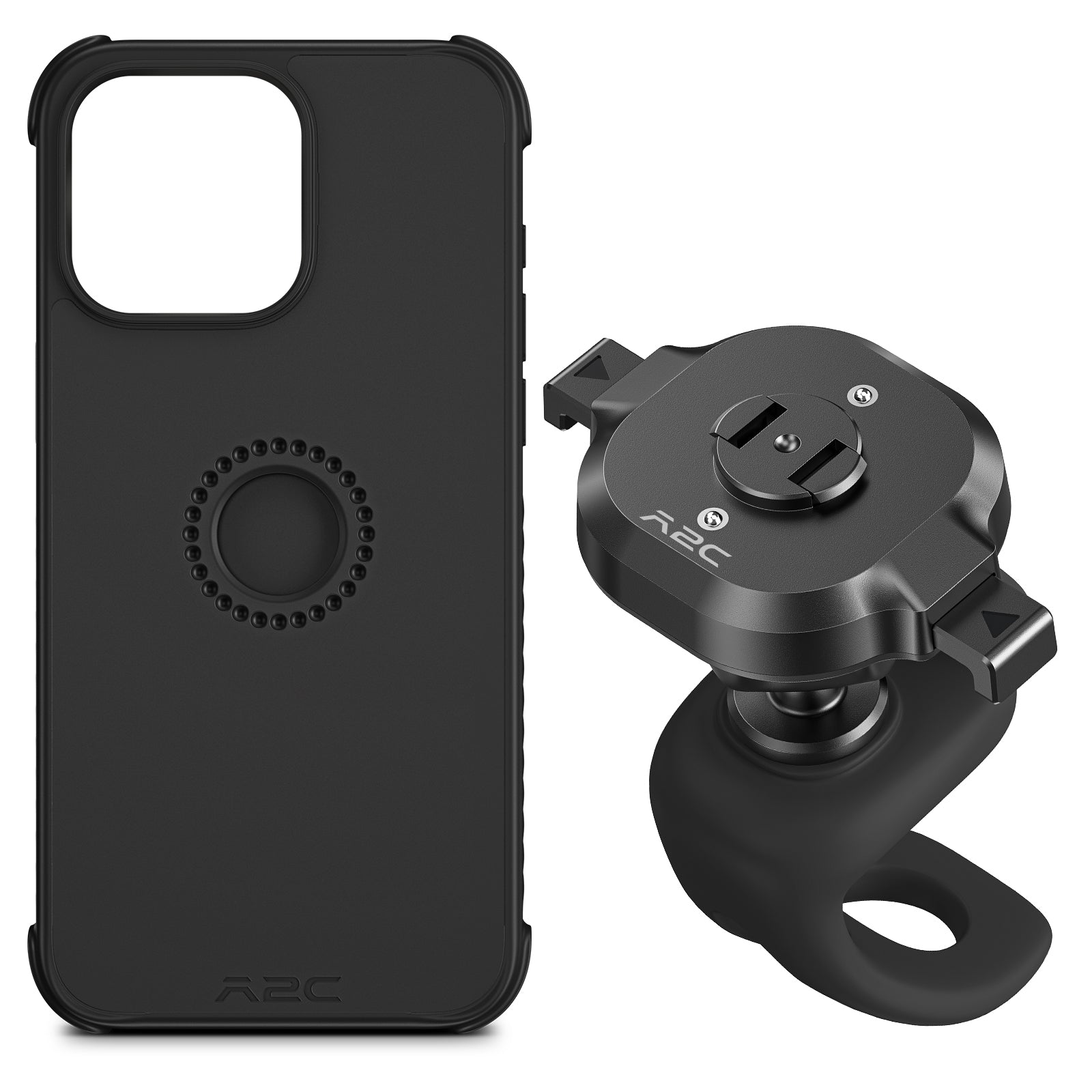 A2C One-Lock Bike Phone Holder Kit with iPhone Case A2C