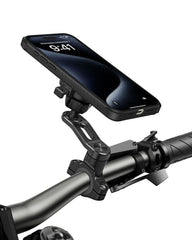 A2C One-Lock Motorcycle Handlebar Mount Kit – PC16 Magnetic Case + MB06 Alloy Bar Mount APPS2Car Mount
