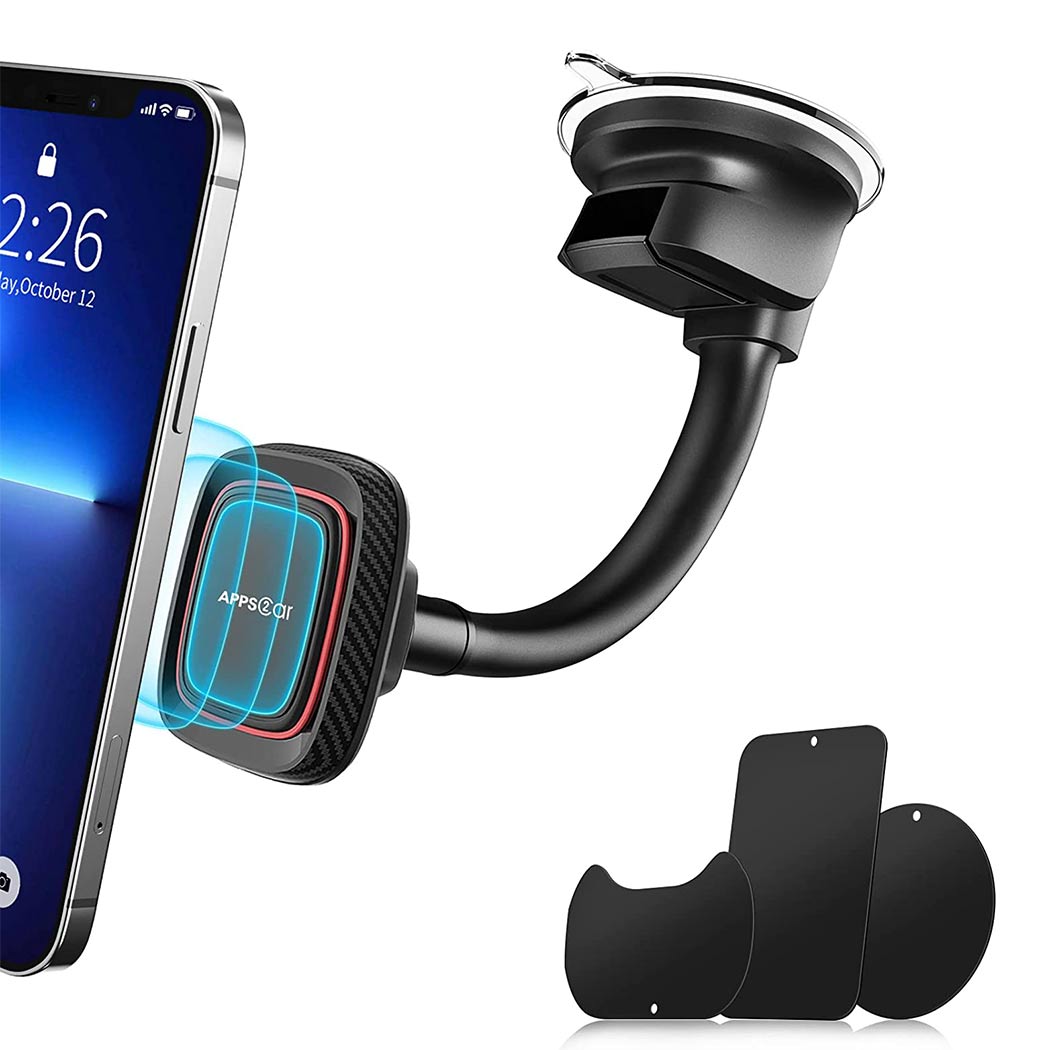 Ultimate Flexible Arm Magnetic Dash Mount APPS2Car Mount